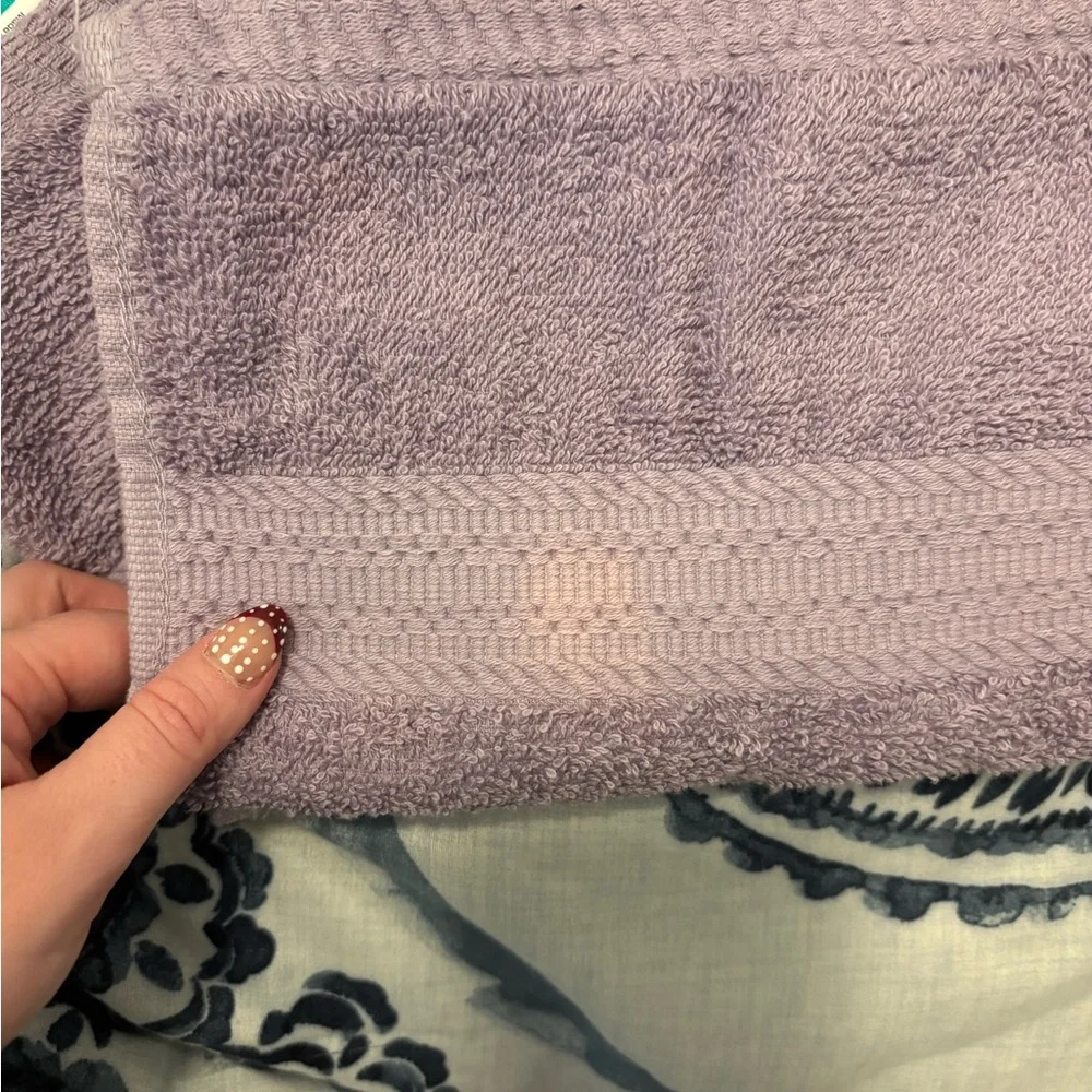 Purple Hand Towel